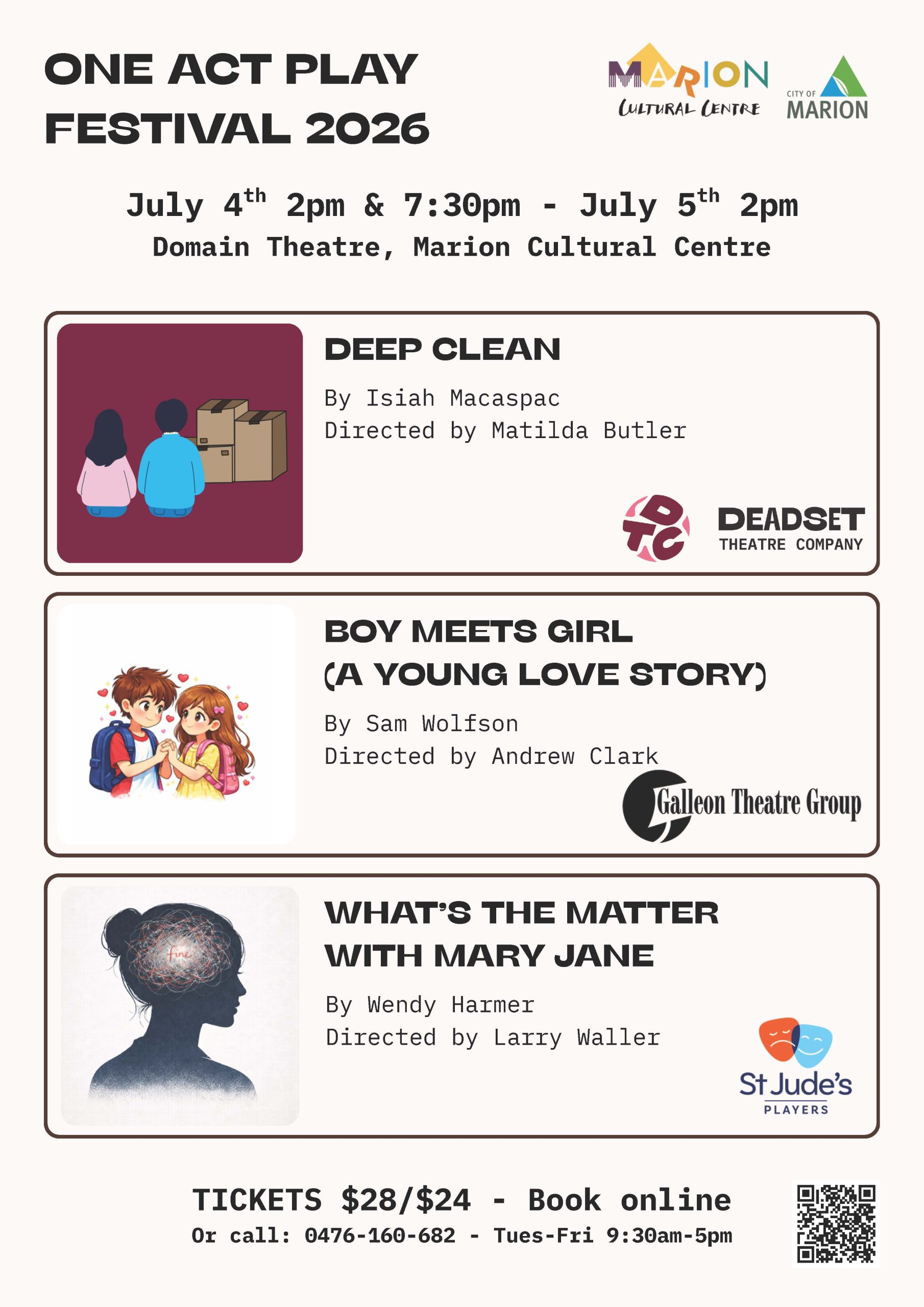 ONE ACT PLAY FESTIVAL 2026